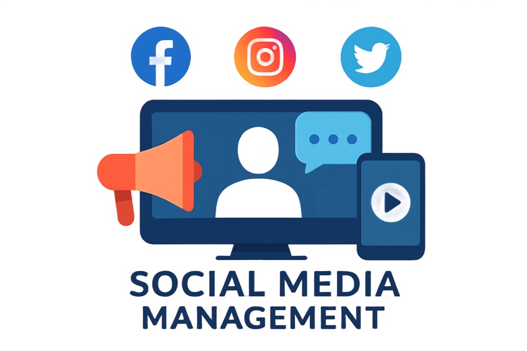 social media management image
